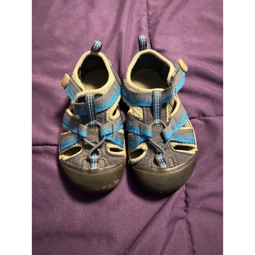 Keen Newport H2 Kids Navy Blue Water Sandals Size 7 Toddler 1014251